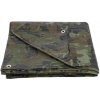 Tarpaulin Khaki Zakrývacia plachta 80g/m² 2x3 m, olivová/kamufláž