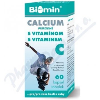 Biomin Calcium s vitamínom D 60 kapsúl