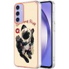 Ring Holder kryt Electroplating na Galaxy A15 4G/ 5G - Šťastný Pes