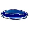 Znak FORD 115 x 45mm přední a zadní modrý