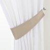 Dekoria Úchyt Victoria, 1ks, krémová, 12 x 70 cm, Blackout - zatemňujúca, 269-00