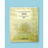 The Saem Тextilná maska na tvár so slimačím extraktom Pure Natural Mask Sheet Snail - 20 ml / 1 ks