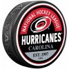 Mustang Puk Carolina Hurricanes NHL Block Textured Puck