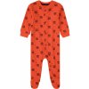 Lupilu Chlapčenský bavlnený overal na spanie pre bábätká BIO červená