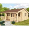 BPP Víkendová drevená chatka Vanesa 589x596 cm, 40 mm
