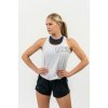 Dámske tielko Nebbia FIT Activewear Tank Top “Airy” with Reflective Logo white XS