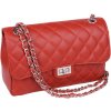 NovaKabelka.sk Eliana Argento Mattone kožená talianska crossbody kabelka červená