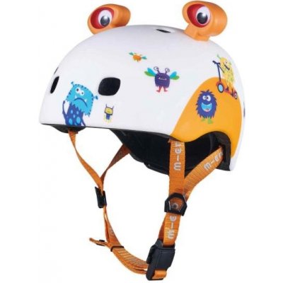 Micro LED 3D Monsters dětská helma - S (48-53 cm)