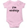Personal Detské body - Tím Nevesty Farba: Ružová, Veľkosť najmenší: 3 mesiace