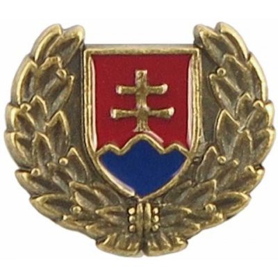 Odznak slovenský znak ratolesť (Odznak so slovenským erbom)