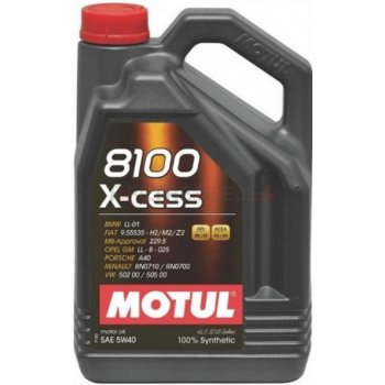 Motul 8100 X-Cess 5W-40 5 l