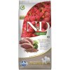 N&D dog QUINOA (GF) adult medium & maxi, neutered, duck, broccoli & asparagus 12 kg