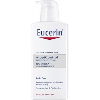 Eucerin AtopiControl telové mlieko suchá zarud.p. 400 ml