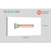 SMODERN DELUXE TD ECO TD750 bezrámový 750W