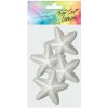 REY CRAFT 2834572 polystyrénové hviezdy 7,5cm (4ks)