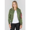 ALPHA INDUSTRIES Dámska bunda MA-1 TT - sage green (141041/01)