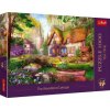 Puzzle 1000el. Premium Plus. Tea Time: Urocza chatka w lesie