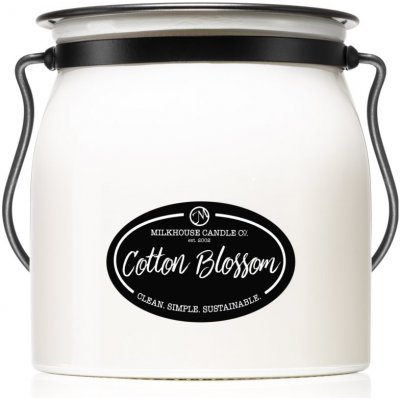 Milkhouse Candle Co. Creamery Cotton Blossom vonná sviečka Butter Jar 454 g