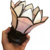 Dekoračná vitrážová lampa LOTUS PINK