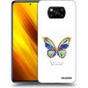Picasee silikónový čierny obal pre Xiaomi Poco X3 - Diamanty White