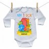 Boodyy Body s dlhým rukávom Mám 1 rok 50 (drobný novorodenec)