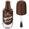 Essence Lak na nehty s gelovým povrchem Colour 86 Espresso Yourself 8 ml