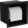Mexen X-Wall-P zapustený držiak na toaletný papier, čierna matná, 1973