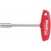WIHA 01008 Nástrčný čtyřhranný klíč 12x125 mm Wiha 338 s T-rukojetí
