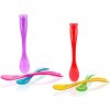 Lyžička detská 4KIDS 13,5 cm plastová (3ks) - mix variantov či farieb