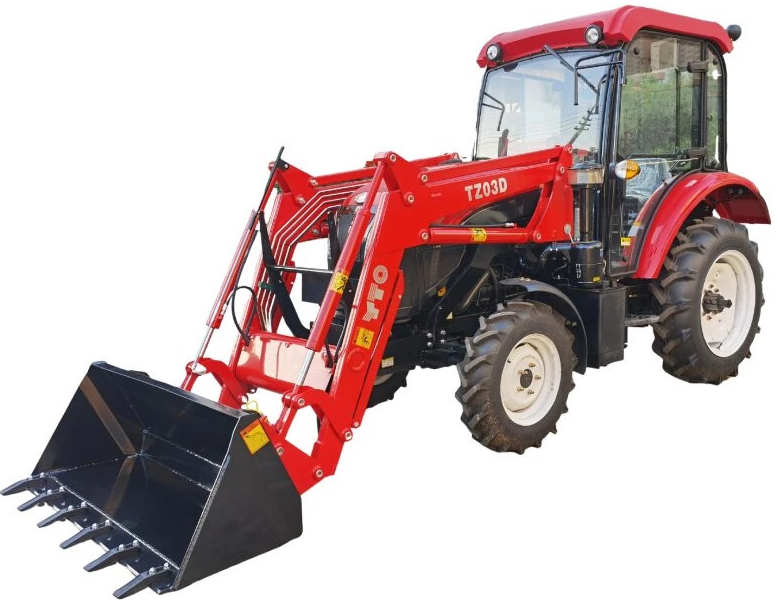 Tauros YTO ESK304 + čelný nakladač