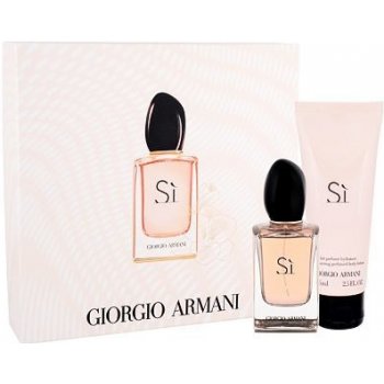 Giorgio Armani Si EDP 30 ml + telové mlieko 75 ml darčeková sada