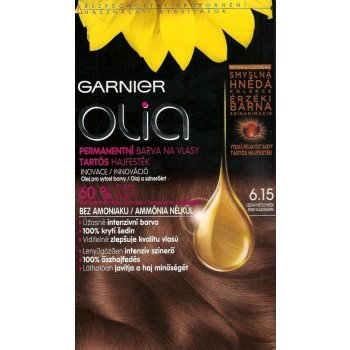 Garnier Olia 6.15 Ľadová sv.hnedá bez amoniaku