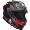 AGV K6 S E2206 MPLK SLASHCUT BLACK/GREY/RED Velkosť: M
