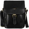 Pánska kožená taška cez rameno GT183 čierna
