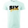 Six seven - písmo - Klasické pánske tričko vyššej gramáže - L ( Frost )