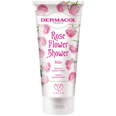 Dermacol - Sprchovací krém - ruža - 200 ml
