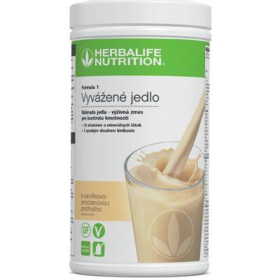 Herbalife Koktail Formula 1 vanilka-smotana 550 g