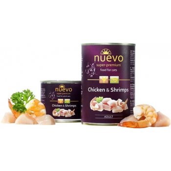 Nuevo Cat Adult Kura & Krevety 200 g