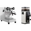 Lelit MaraX3 PL62X3, stainless steel + Rancilio STILE, white
