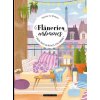 Flâneries urbaines : un beau livre à colorier Florisillustrations