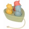 LÄSSIG BABIES LÄSSIG Boat Toy Set Water Friends 2025 olive