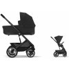 CYBEX Talos S Lux + Cot S Lux Set moon black 2025