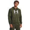 Under Armour mikina s kapucňou UA Rival Fleece Logo HD-GRN 1379758-390