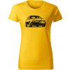 T-ričko Alfa Romeo 156 predfacelift dámske tričko Farba trička: Oranžová, Farba potlače: Čierna, Veľkosť: XL