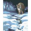 zuty Zuty - Maľovanie Podľa Čísel - Puma V Snehu (D. Rusty Rust), 40X50 Cm, Plátno+Rám (8596530164852)