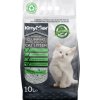 Kittymax hrudkující bezprašný bílý bentonit Aloe Vera 10 l