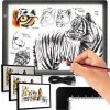 Grafický tablet PIXEL GRAFICKÁ TABLETOVÁ DOSKA S PODSVIETENÍM LED