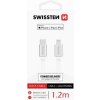 Swissten 71506030BOX USB/LIGHTNING, 1,2m, bílý