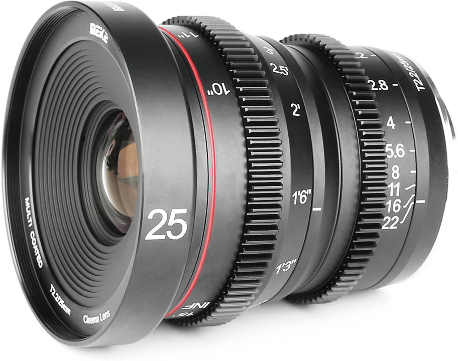 Meike Cine Lens 25mm T2.2 MFT