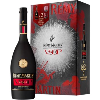 Rémy Martin VSOP 40% 0,7 l (darčekové balenie 2 poháre)